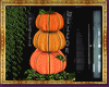 Autumn Sign Pumpkin