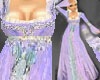 Lavender Empire Gown