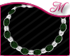 *M* emerald necklace v2