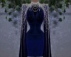 (BR) Cutout Blue Dress
