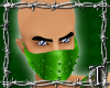 green spike mask