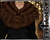 Fur Coat ( Black ..Brown