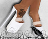 White Heels + tattoo