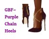 GBF~Purple Chain Heel