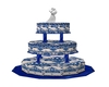 Blue Dove Wedding Cake