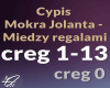 Miedzy regalami Cypis Jo