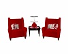 Red Rose Chairs