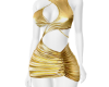 Gold club dress