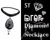 ST Drop Diamond Necklace