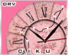 RH ♥ Pink Clock