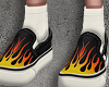 恐. Emo Shoes Fire