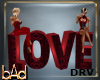 DRV Sittable LOVE Sign