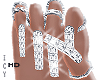 Icy Diamond Nails + Ring