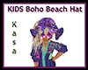 KIDS Boho Beach Hat