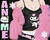 Kuromi Furry Jacket