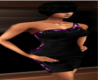 Purple & Blk Dance Dress