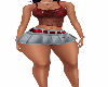 CONJUNTO MUY SEXI ROJO
