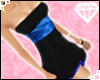 (Ð) 50s Blu Dance Dress
