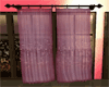 animated purple curtains