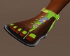 Hippie Green Sandals