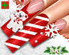 🍬 Xmas Candy Nails