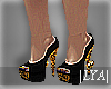 |LYA|Chic gold shoes