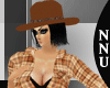 Cowgirl Brown Hat
