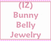 (IZ) Bunny Belly Jewelry