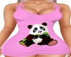Cute Pink Panda Dress