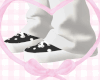black polka dot shoes <3