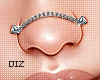 !!D Nose Chain Diamond S