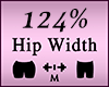 Hip Butt Scaler 124%