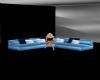 bb blue sofa