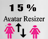 Avatar Scaler 15%