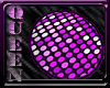 Disco purple rug