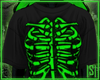 |S| Neon Glo Skeleton T