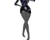 *CH@NEL BlueDiamondDress