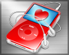 mp3 love red