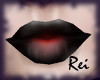 R| Scarla Blk Red Lips