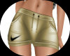 Golden Nikey Shorts