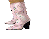 Pink Mrbl Boots
