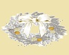 Cream Christmas Wreath