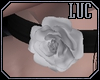 [luc] Choker Rose White