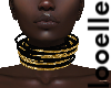 Black/Gold Choker