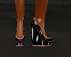 Black Pink Platform Shoe