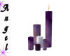 PurpleCloud Floor Candle