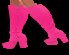 Pink Gaiter Boots