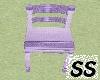 Purple Satin Chair