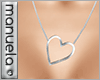 |M| Heart necklace DRV
