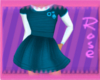 R| Girl Scout Blue Dress